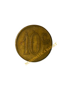 NOSTRA SENYORA DEL REMEI. Caldes de Montbui (Barcelona). 10 cèntims 2