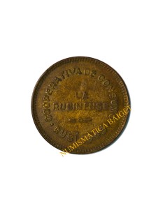 COOP. CONSUMO RUBINENSE, 1945. Rubí (Barcelona). 25 Pesetas