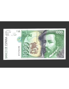 JUAN CARLOS I 1000 PESETAS 1992 SERIE B