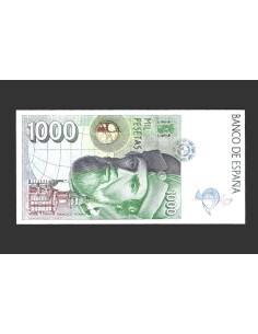 JUAN CARLOS I 1000 PESETAS 1992 SERIE B 2