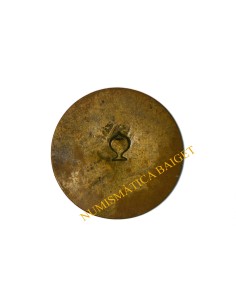 COOPERATIVA LA AMISTAD, CALELLA  (Barcelona). 5 Pesetas, huchas contramarcadas 2