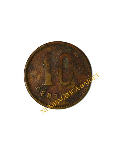 Mataró (Barcelona), 10 céntimos