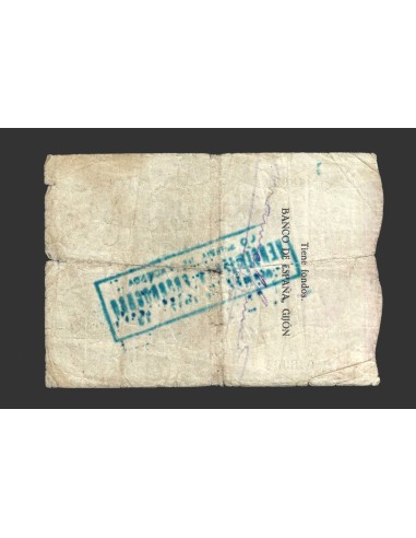 II REPÚBLICA GIJÓN 50 PESETAS 1936