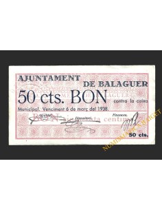 BALAGUER (Lleida), 50 cèntims