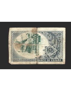 II REPÚBLICA BILBAO 10 PESETAS 1937 2