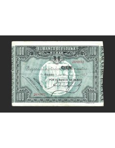 II REPÚBLICA BILBAO 100 PESETAS 1937