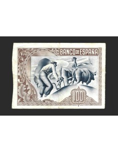 II REPÚBLICA BILBAO 100 PESETAS 1937 2