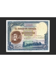 II REPÚBLICA ESPAÑOLA 500 PESETAS 1935