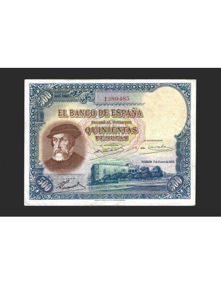 II REPÚBLICA ESPAÑOLA 500 PESETAS 1935