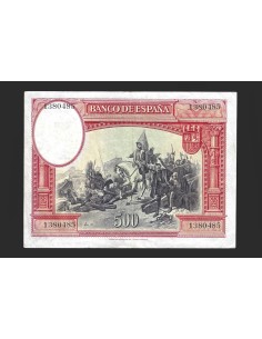 II REPÚBLICA ESPAÑOLA 500 PESETAS 1935 2