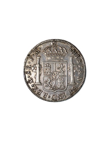 CARLOS IV, 1791. 8 Reales México-F.M.