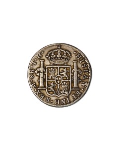 CARLOS IV, 1806. 8 Reales México-T.H. 2