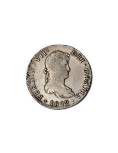 FERNANDO VII 1812, 8 REALES Mexico-J.J.