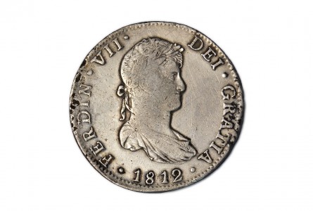 FERNANDO VII 1812, 8 REALES Mexico-J.J.