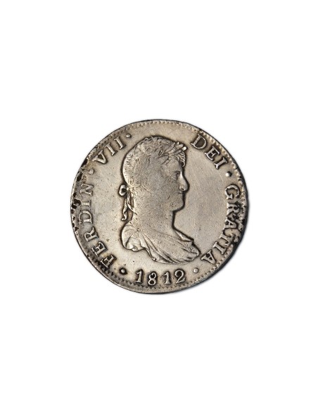 FERNANDO VII 1812, 8 REALES Mexico-J.J.