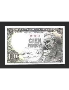 ESTADO ESPAÑOL 100 PESETAS 1946 SIN SERIE