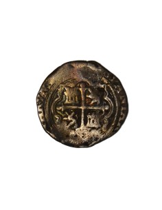 FELIPE II (1556-1598), 1 Real México O-M 2