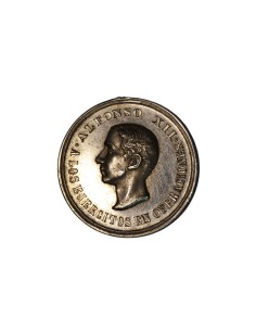 ALFONSO XII, MEDALLA 