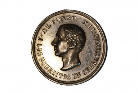 ALFONSO XII, MEDALLA 