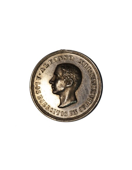 ALFONSO XII, MEDALLA 