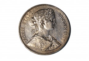 ALEMANIA (FRANKFURT). 1861 2 THALER
