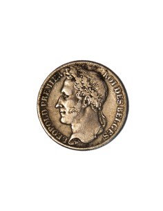 BELGICA. LEOPOLD I, 1834 1 FRANC