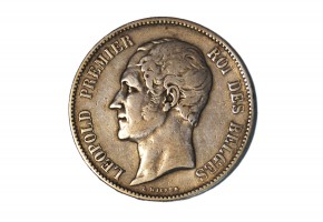 BELGICA. LEOPOLD I, 1851 5 FRANCS