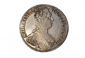 ESTADOS AUSTRIACOS. BURGAU.MARIA TERESA, 1765 S.C. THALER