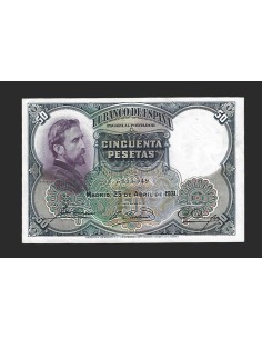 II REPÚBLICA ESPAÑOLA 50 PESETAS 1931