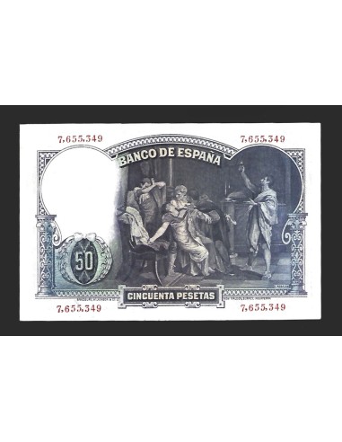 II REPÚBLICA ESPAÑOLA 50 PESETAS 1931