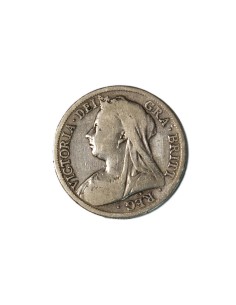 GRAN BRETAÑA. 1/2 CROWN, 1896