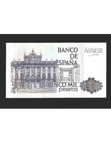 JUAN CARLOS I 5000 PESETAS 1979 SERIE U