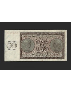 ESTADO ESPAÑOL 50 PESETAS 1936 SERIE R 2
