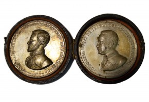 PRIM Y O'DONELL, GUERRA DE AFRICA 1860. 2 MEDALLAS