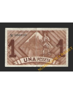 BRUCH, EL (Barcelona),1 pesseta, setembre 1937 2