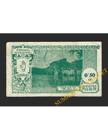 MIRAVET (Tarragona), 50 centims, 24 de juny del 1937 