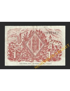 SABADELL (Barcelona) 1 pesseta  21 de maig del 1937 2