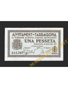 TARRAGONA 1 pesseta 18 de maig del 1937 