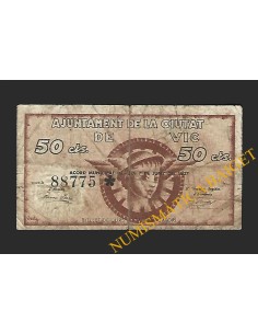 VIC (Barcelona) 50 cèntims, 7 de juny del 1937