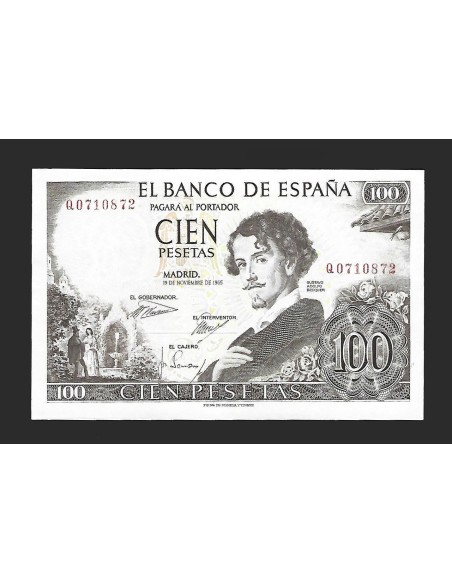 ESTADO ESPAÑOL 100 PESETAS 1965 SERIE Q