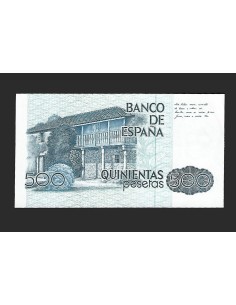 JUAN CARLOS I 500 PESETAS 1979 SERIE 9A 2