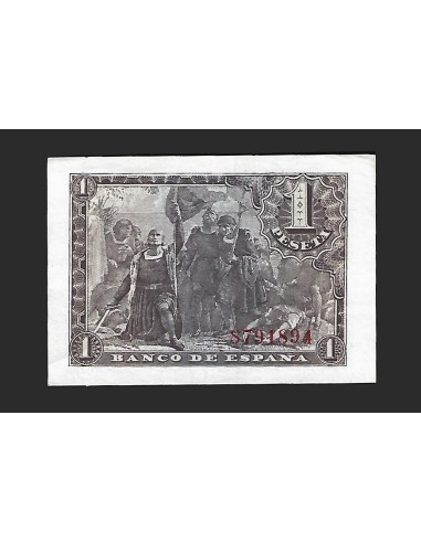 ESTADO ESPAÑOL 1 PESETA 23-05-43 SIN SERIE