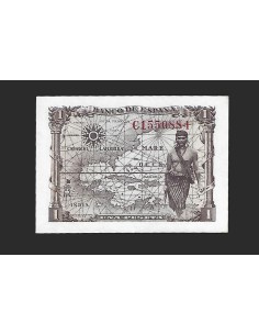 ESTADO ESPAÑOL 1 PESETA 1945 SERIE C 2