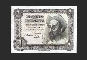 ESTADO ESPAÑOL 1 PESETA 1951 SIN SERIE