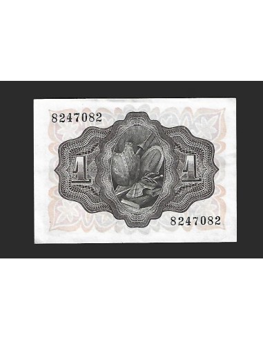 ESTADO ESPAÑOL 1 PESETA 1951 SIN SERIE