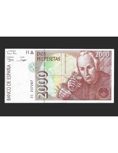 JUAN CARLOS I 2000 PESETAS SERIE 2I
