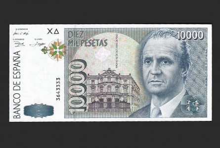 JUAN CARLOS I 10000 PESETAS 1992 SENSE SERIE
