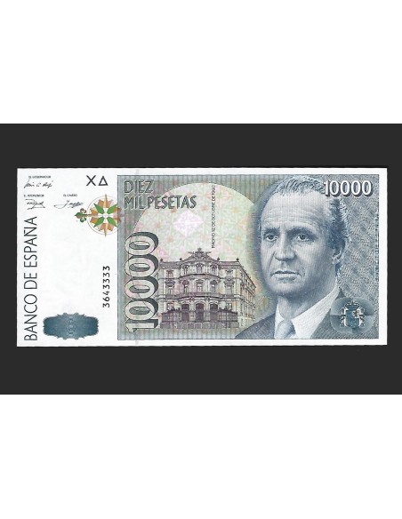 JUAN CARLOS I 10000 PESETAS 1992 SENSE SERIE