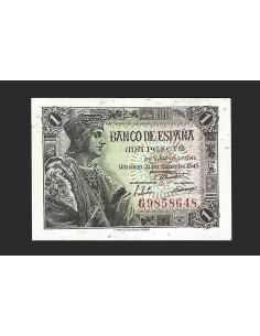 ESTADO ESPAÑOL 1 PESETA 1943 SERIE G