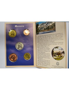 ANDORRA, MINT SET 1986. 5 MONEDAS 2